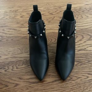 Black Valentino Booties